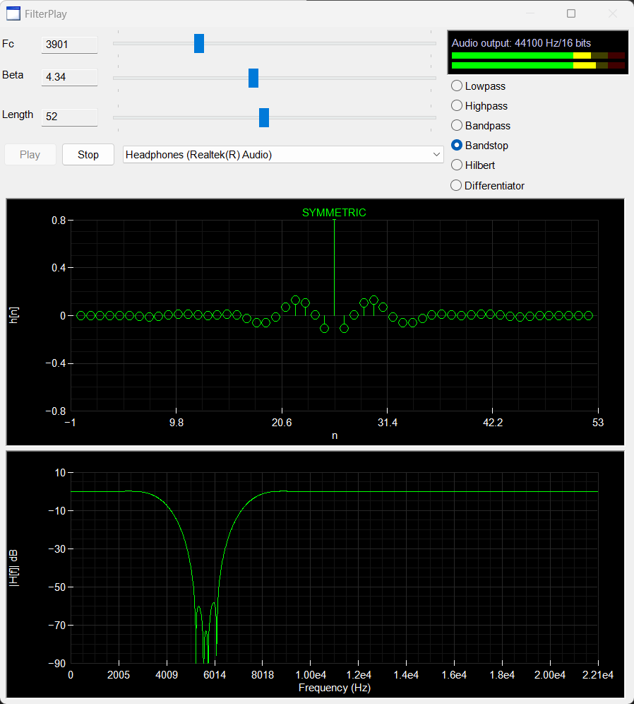 FilterPlayBandStop